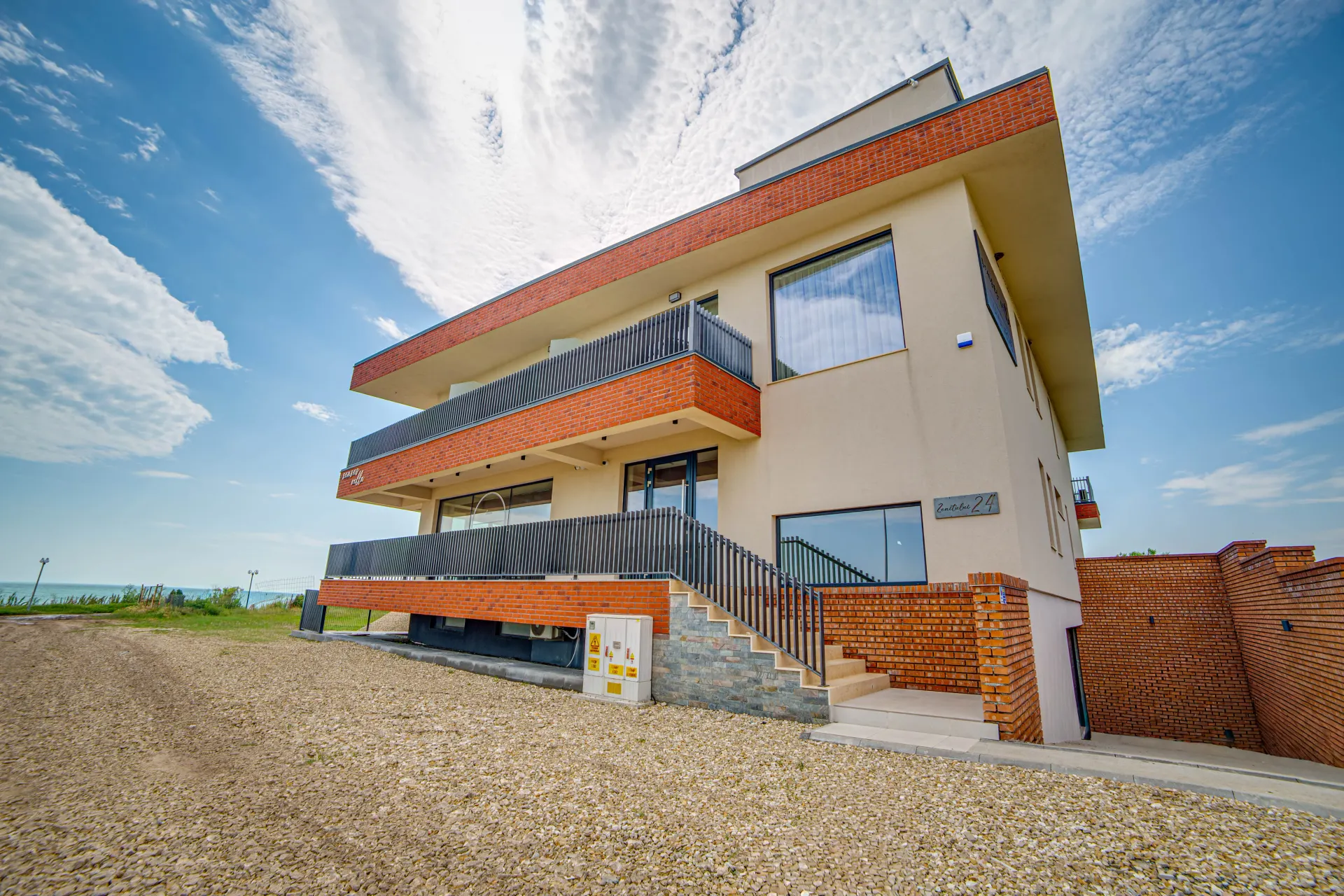 Senses Villa — fațada vilei